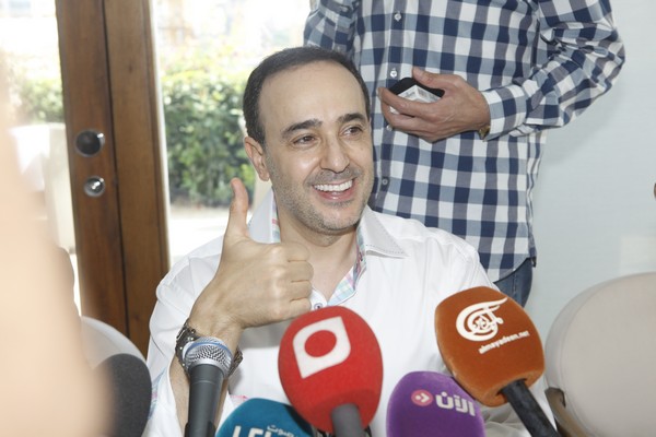 SABER ROUBA3I press conference (Baalback Festival 2012 )
